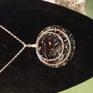 5/$12 Jewelry Fun Multi Colored Plastic Circular Long Necklace